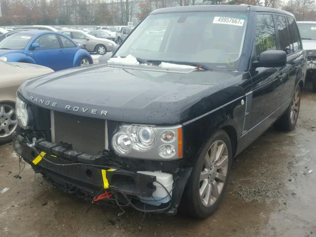 SALMF13416A225608 - 2006 LAND ROVER RANGE ROVE BLACK photo 2