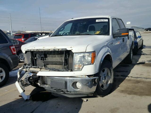 1FTFW1EF1DFC59997 - 2013 FORD F150 SUPER WHITE photo 2