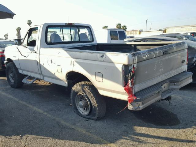 3FTHF26GXVMA54198 - 1997 FORD F250 WHITE photo 3