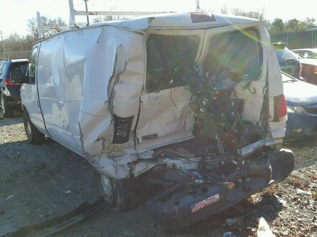 1FTRE14213HA21326 - 2003 FORD ECONOLINE WHITE photo 3