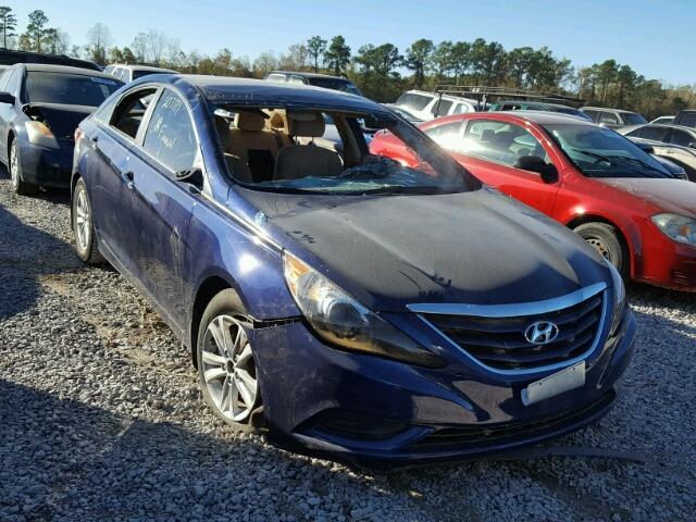 5NPEB4AC5BH151101 - 2011 HYUNDAI SONATA GLS BLUE photo 1