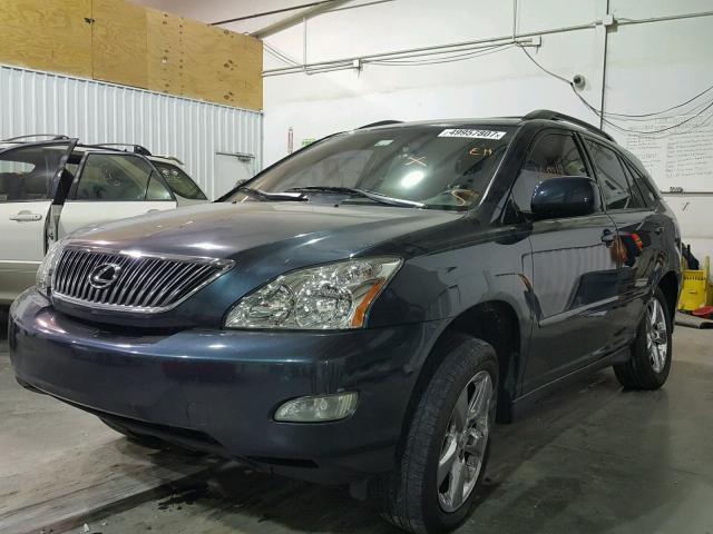 2T2GA31U34C004923 - 2004 LEXUS RX 330 BLACK photo 2