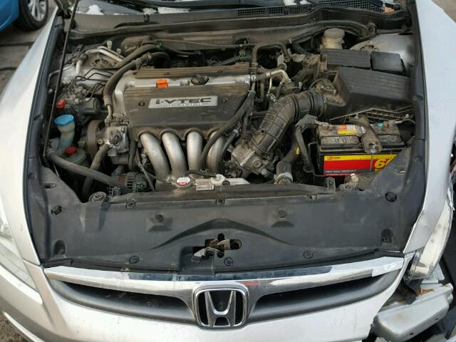 1HGCM56407A223959 - 2007 HONDA ACCORD LX SILVER photo 7