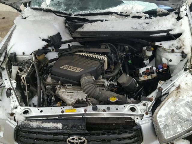 JTEGH20V630110033 - 2003 TOYOTA RAV4 SILVER photo 7