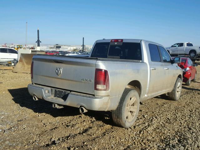 1C6RR7MT2GS132371 - 2016 RAM 1500 SPORT SILVER photo 4