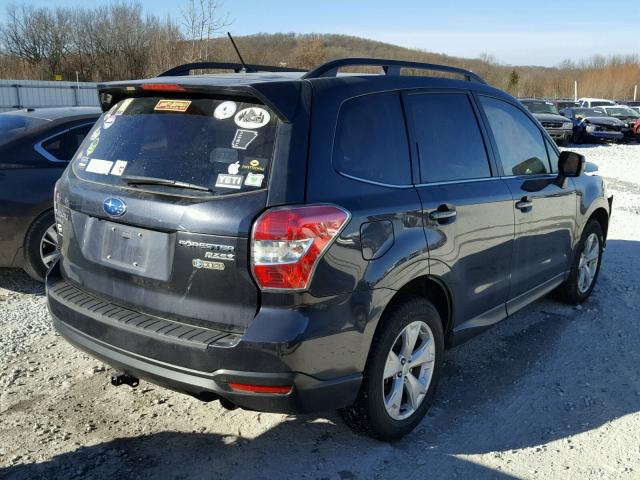 JF2SJAHC9FH455094 - 2015 SUBARU FORESTER 2 GRAY photo 4