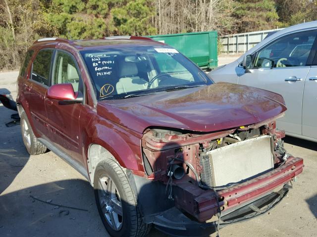 2CNDL53F596231935 - 2009 CHEVROLET EQUINOX LT RED photo 1