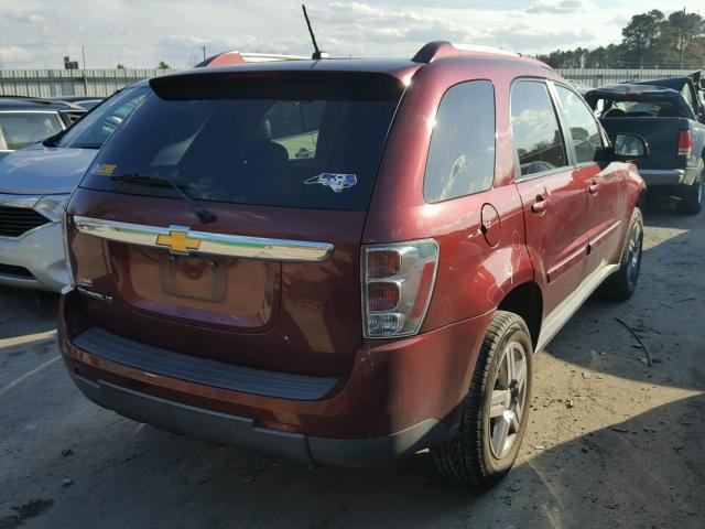 2CNDL53F596231935 - 2009 CHEVROLET EQUINOX LT RED photo 4