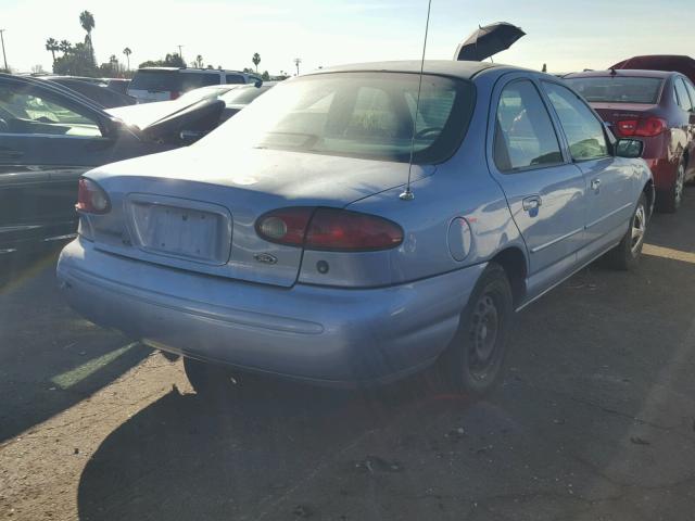 3FALP6535SM131316 - 1995 FORD CONTOUR GL BLUE photo 4