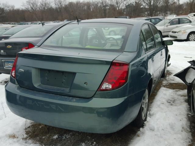 1G8AJ55F57Z113812 - 2007 SATURN ION LEVEL BLUE photo 4