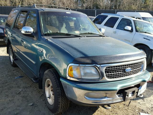 1FMFU18L1VLA86620 - 1997 FORD EXPEDITION GREEN photo 1