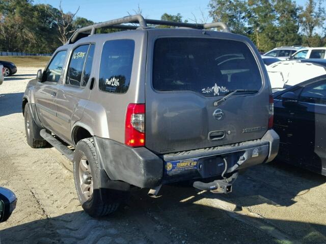 5N1ED28T53C664197 - 2003 NISSAN XTERRA XE BROWN photo 3