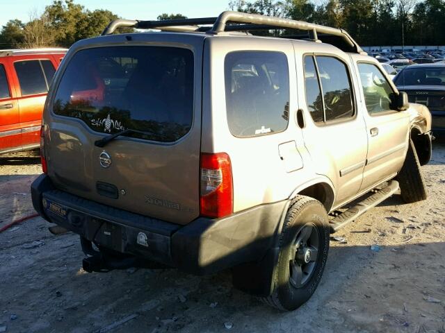 5N1ED28T53C664197 - 2003 NISSAN XTERRA XE BROWN photo 4