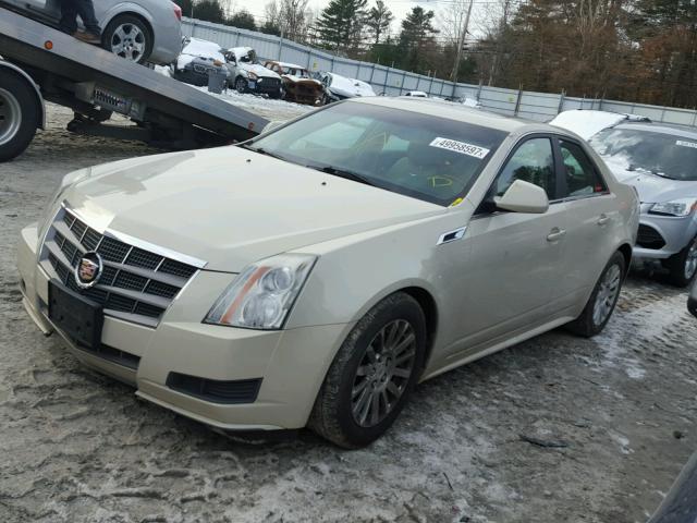 1G6DG5EY1B0151394 - 2011 CADILLAC CTS LUXURY CREAM photo 2