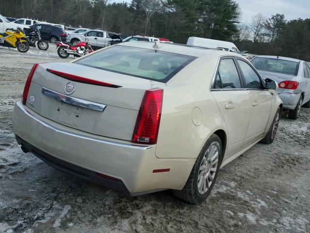 1G6DG5EY1B0151394 - 2011 CADILLAC CTS LUXURY CREAM photo 4