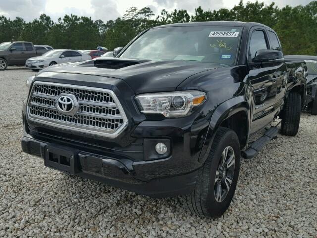 5TFRZ5CN8GX019396 - 2016 TOYOTA TACOMA ACC BLACK photo 2