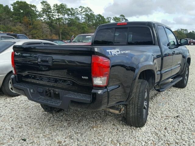 5TFRZ5CN8GX019396 - 2016 TOYOTA TACOMA ACC BLACK photo 4