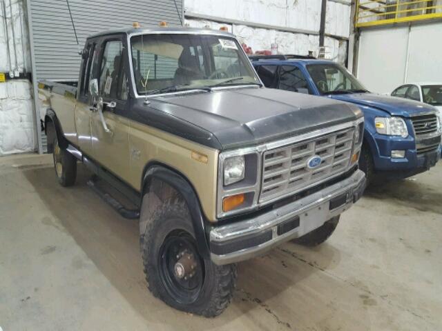 1FTHX26L5FKA80162 - 1985 FORD F250 TWO TONE photo 1