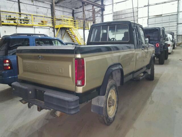 1FTHX26L5FKA80162 - 1985 FORD F250 TWO TONE photo 4