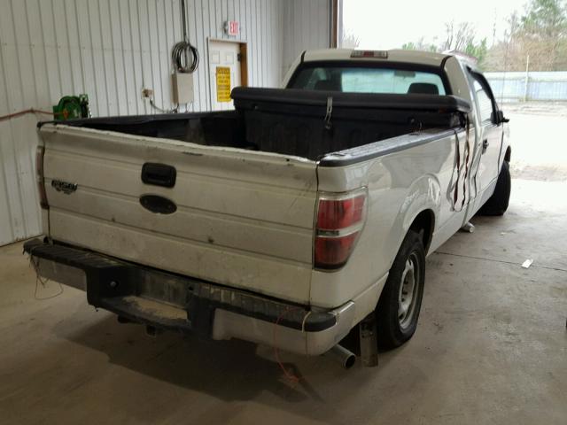 1FTMF1CWXAKE57460 - 2010 FORD F150 WHITE photo 4