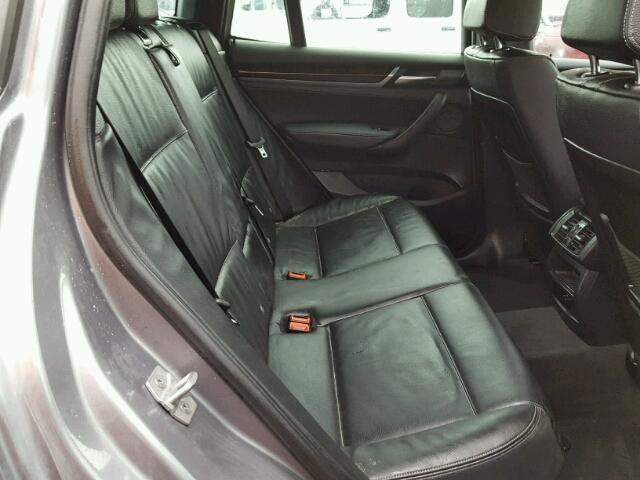 5UXWZ7C50H0T44423 - 2017 BMW X3 SDRIVE2 SILVER photo 6