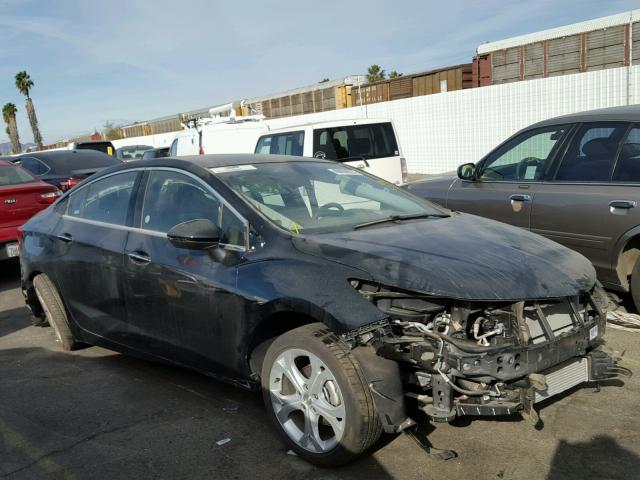 1G1BF5SM0H7247616 - 2017 CHEVROLET CRUZE PREM BLACK photo 1