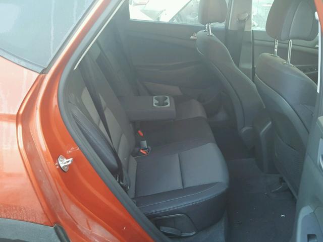 KM8J33A48GU153643 - 2016 HYUNDAI TUCSON LIM ORANGE photo 6