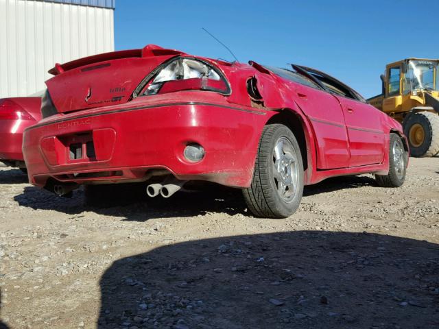 1G2NW52E13C102134 - 2003 PONTIAC GRAND AM G RED photo 3