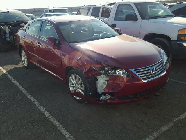 JTHBK1EG0B2437761 - 2011 LEXUS ES 350 RED photo 9