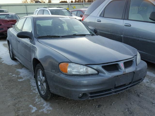 1G2NG52E53C186892 - 2003 PONTIAC GRAND AM S GRAY photo 1