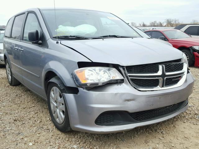 2C4RDGBG7ER411522 - 2014 DODGE GRAND CARA GRAY photo 1