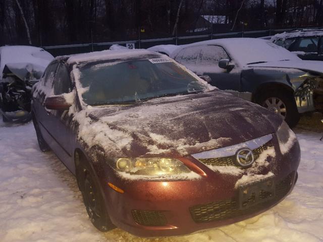 1YVFP80CX65M02192 - 2006 MAZDA 6 I MAROON photo 1