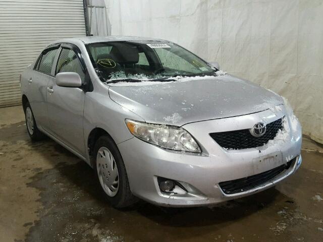 1NXBU40E69Z156254 - 2009 TOYOTA COROLLA BA SILVER photo 1