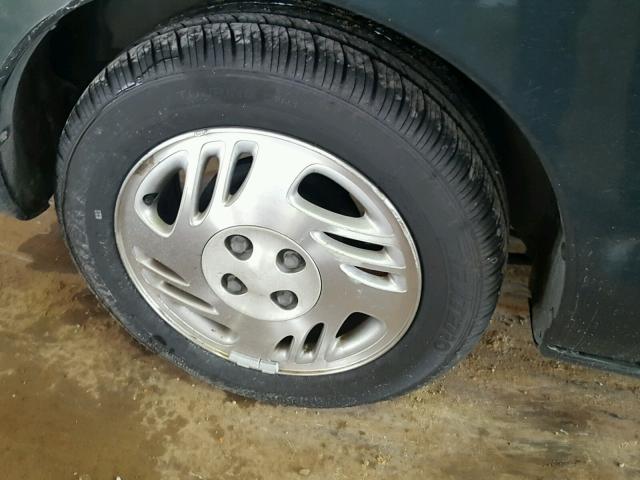 1G8ZY1277YZ118810 - 2000 SATURN SC2 GREEN photo 9