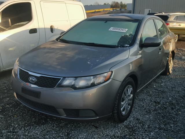 KNAFU4A20C5612418 - 2012 KIA FORTE EX GRAY photo 2