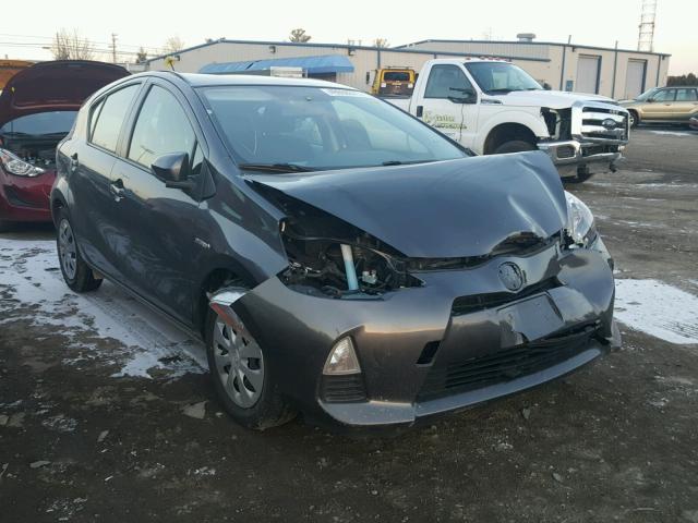 JTDKDTB33C1514915 - 2012 TOYOTA PRIUS C GRAY photo 1