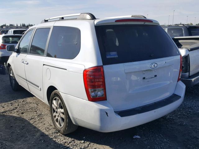 KNDMC233376027579 - 2007 HYUNDAI ENTOURAGE WHITE photo 3