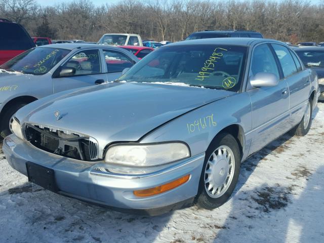 1G4CW52K7V4629564 - 1997 BUICK PARK AVENU BLUE photo 2