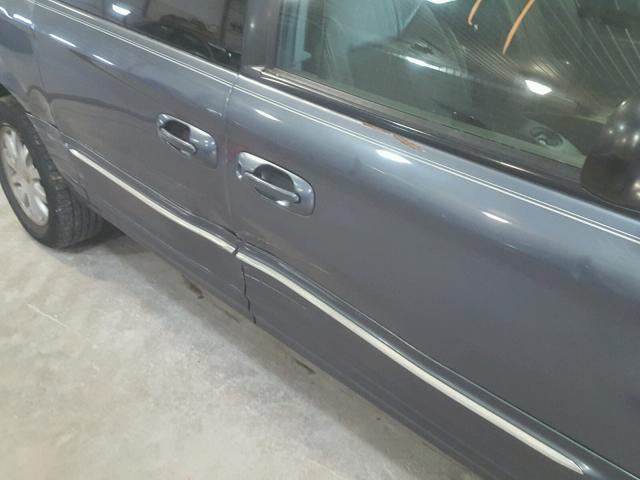 2C4GP54L32R734491 - 2002 CHRYSLER TOWN & COU Mavi foto 9