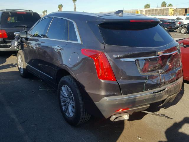 1GYKNBRS0HZ144319 - 2017 CADILLAC XT5 LUXURY GRAY photo 3