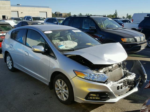 JHMZE2H74ES002351 - 2014 HONDA INSIGHT EX SILVER photo 1