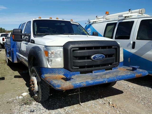 1FD0W4GT6CEB70050 - 2012 FORD F450 SUPER WHITE photo 1