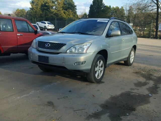 2T2HA31U25C058400 - 2005 LEXUS RX 330 SILVER photo 2