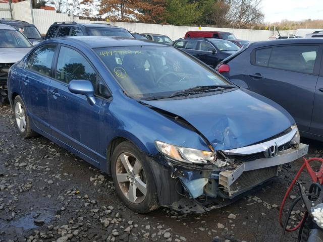 2HGFA1F66AH563206 - 2010 HONDA CIVIC BLUE photo 1