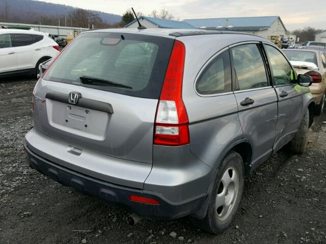 JHLRE483X8C019439 - 2008 HONDA CR-V LX GRAY photo 4