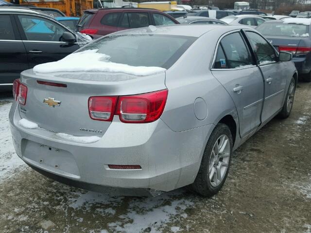 1G11C5SA1DF355690 - 2013 CHEVROLET MALIBU 1LT ვერცხლისფერი ფოტო 4