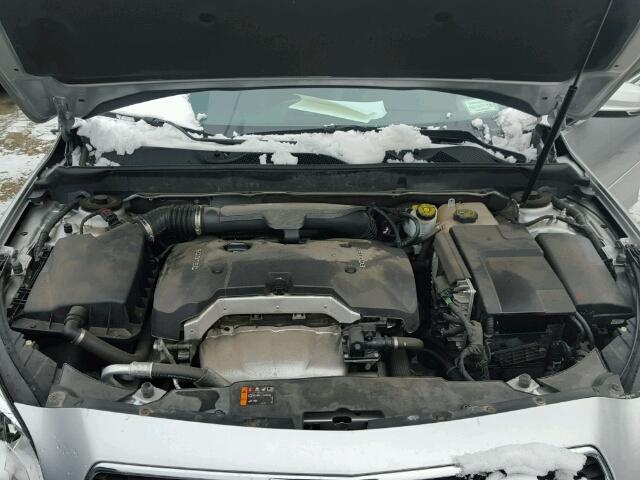 1G11C5SA1DF355690 - 2013 CHEVROLET MALIBU 1LT ვერცხლისფერი ფოტო 7