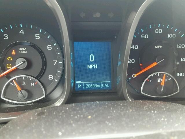 1G11C5SA1DF355690 - 2013 CHEVROLET MALIBU 1LT ვერცხლისფერი ფოტო 8