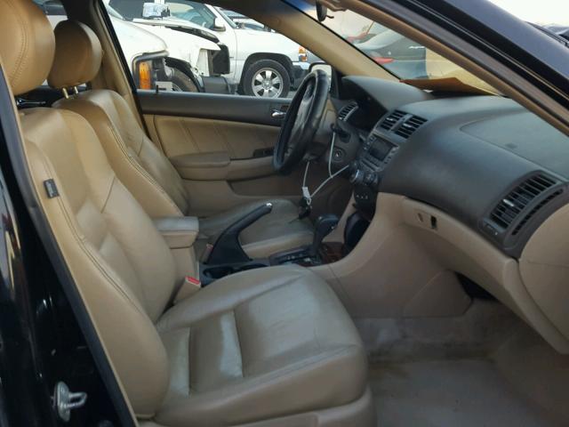 1HGCM66587A047631 - 2007 HONDA ACCORD EX BLACK photo 5