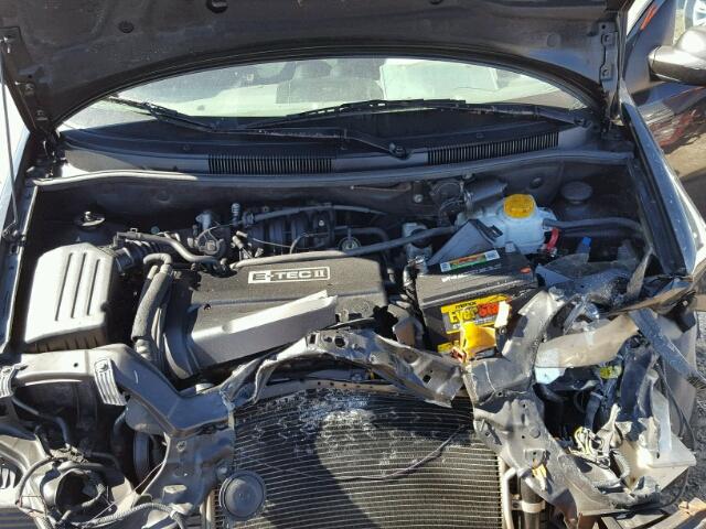 KL1TD62635B386227 - 2005 CHEVROLET AVEO BASE 黑色 照片 7